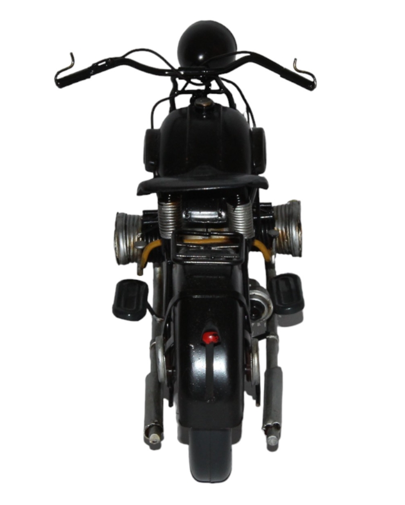Blechmotorrad Nostalgie Modellauto Oldtimer Marke BMW R 16 Motorrad 1932 aus Blech L 29 cm