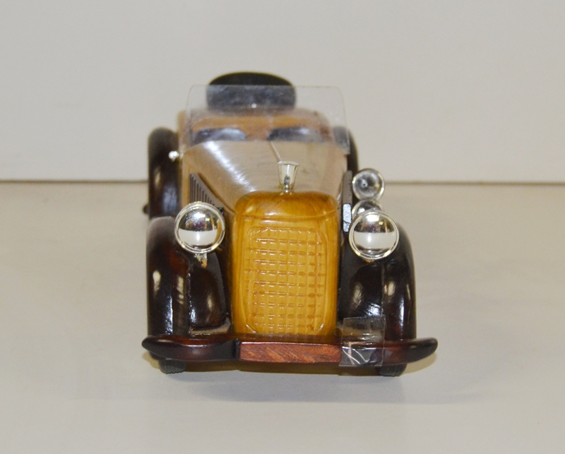 Holzauto Nostalgie Modellauto Oldtimer L 30 cm Nostalgisches Modellwagen aus Holz