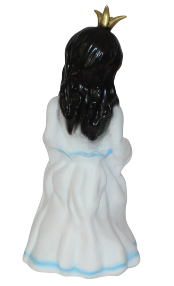 Deko Figur Schneewittchen stehend H 42 cm Märchenfigur Gartenfigur aus Kunststoff