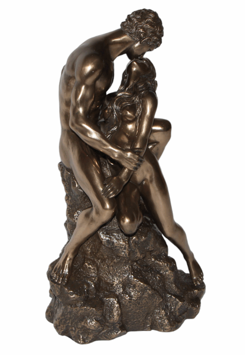 Deko Figur Body Talk Kollektion "Lovers" Paar Die Liebenden H 27 cm Skulptur Figur