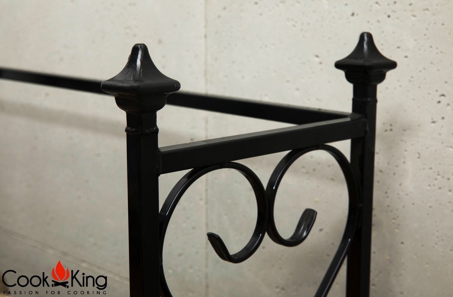 Kaminholzregal "Aldi" Breite 90cm Holzregal für Kaminholz Kaminholzablage aus Stahl Kaminholzständer