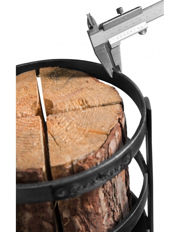 Feuerkorb für Schwedenfeuer „MALMO“ Feuersäule aus Stahl Gartenfackel als Wärmequelle und Deko