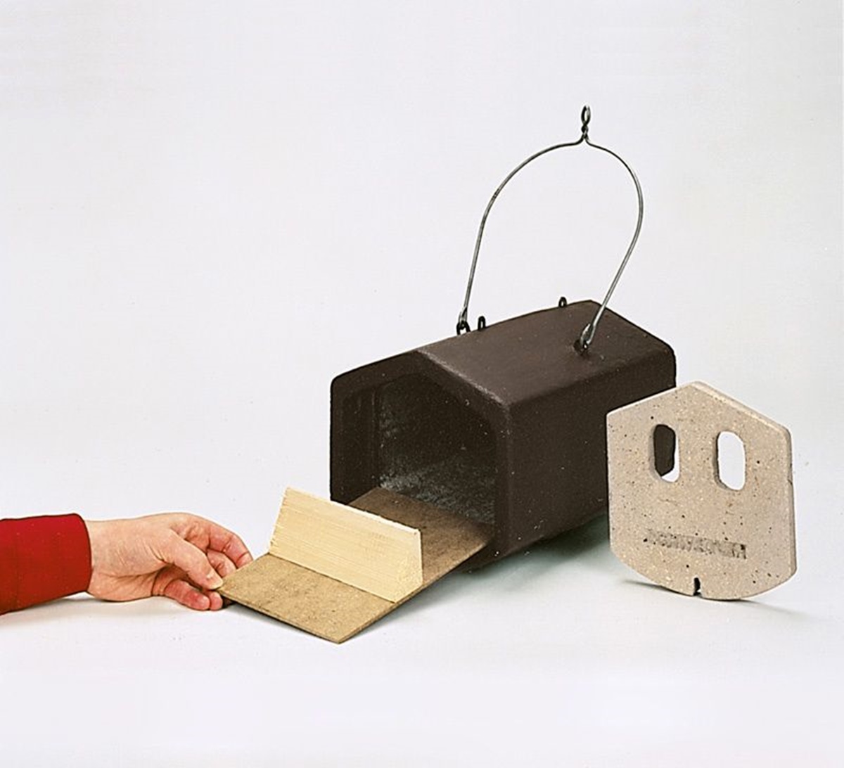 Naturschutzprodukt Nischenbrüterhöhle Typ 1N räubersicher Flugloch 30 x 50 mm Artenschutz Produkt