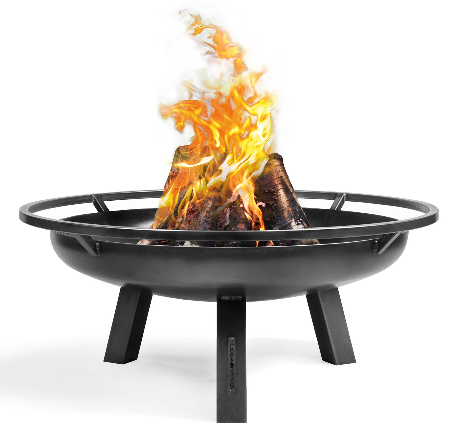 Feuerschale "Porto" Ø 70cm Feuerstelle für den Garten aus Stahl Feuerkorb als Wärmequelle oder Grill