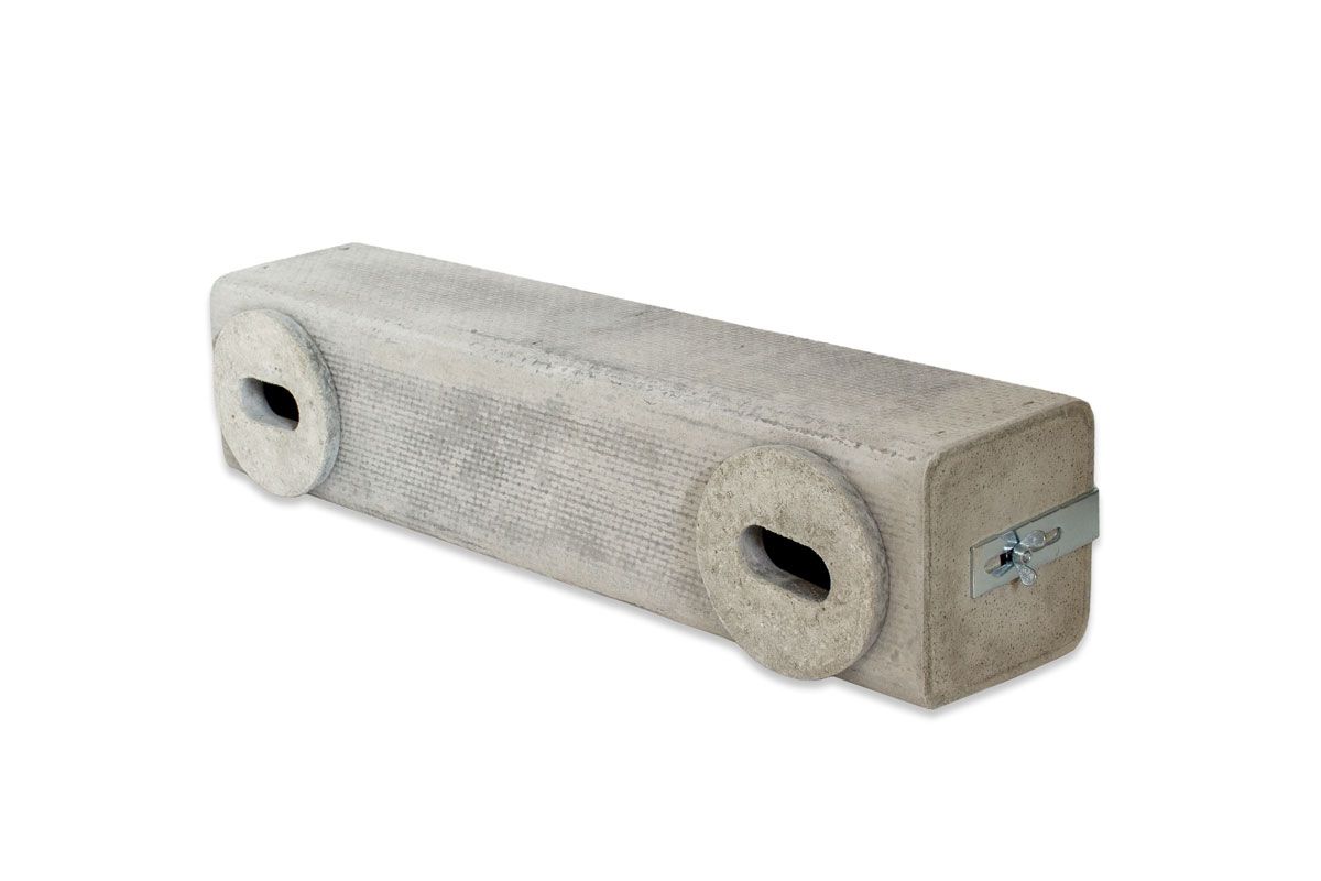 Naturschutzprodukt Mauerseglernistkasten Typ Nr. 17C 2fach an Fassade oder Einbau