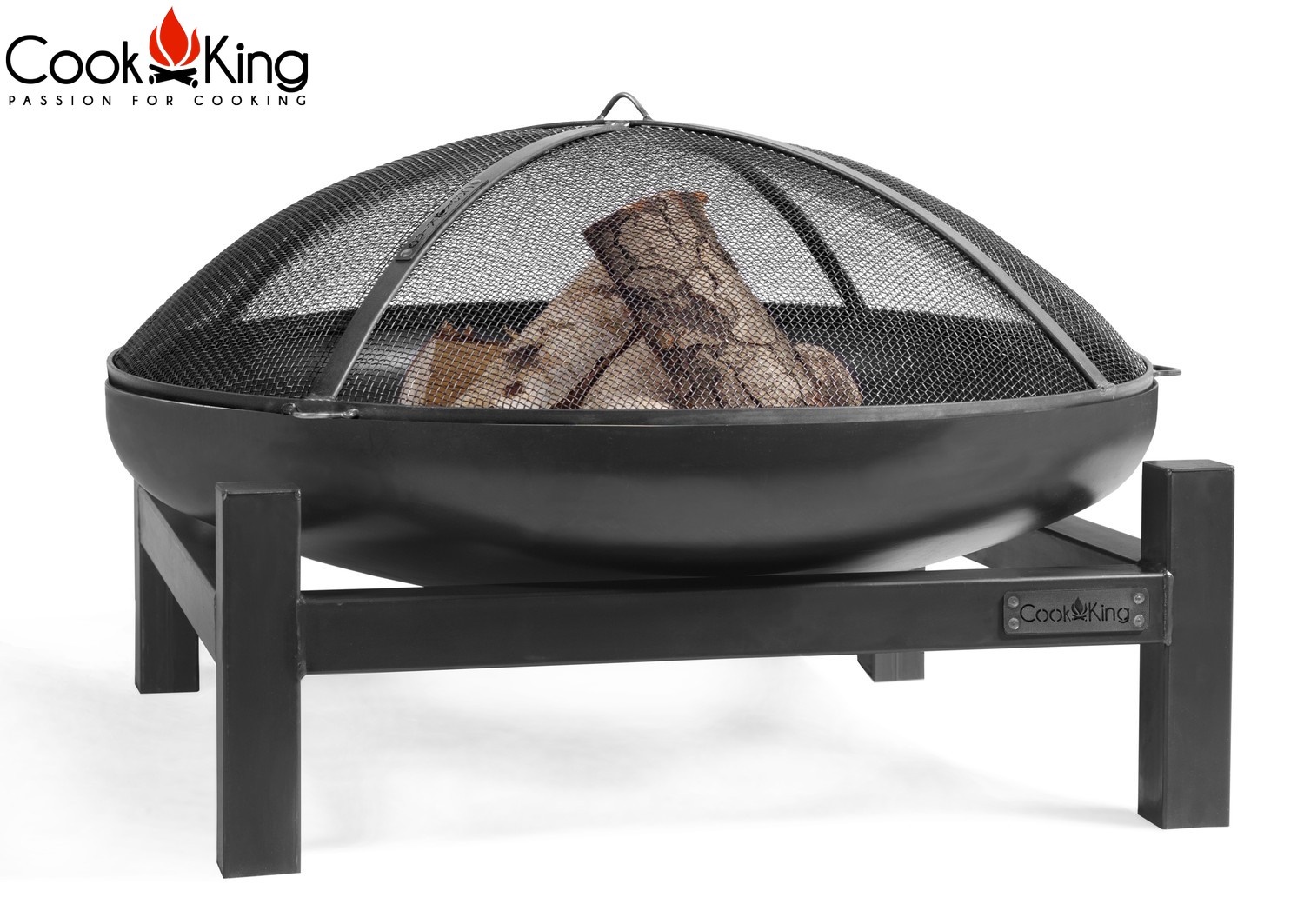 Feuerschale "Panama" Ø 70 cm Feuerstelle für Garten aus Stahl Feuerkorb als Wärmequelle oder Grill