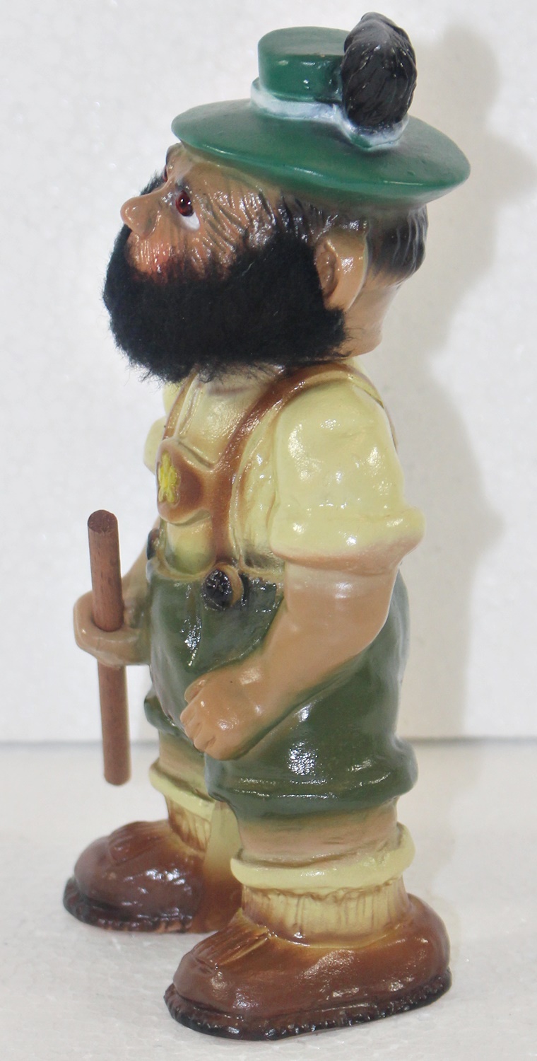 Souvenir Wackel Figur Seppel klein H 17 cm Wackelfigur Original Dekofigur mit Wackelkopf