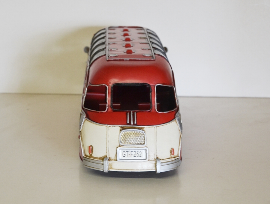 Blechmodell Nostalgie Setra Bus Länge 44 cm Oldtimer Retro Design Modelllbus aus Blech