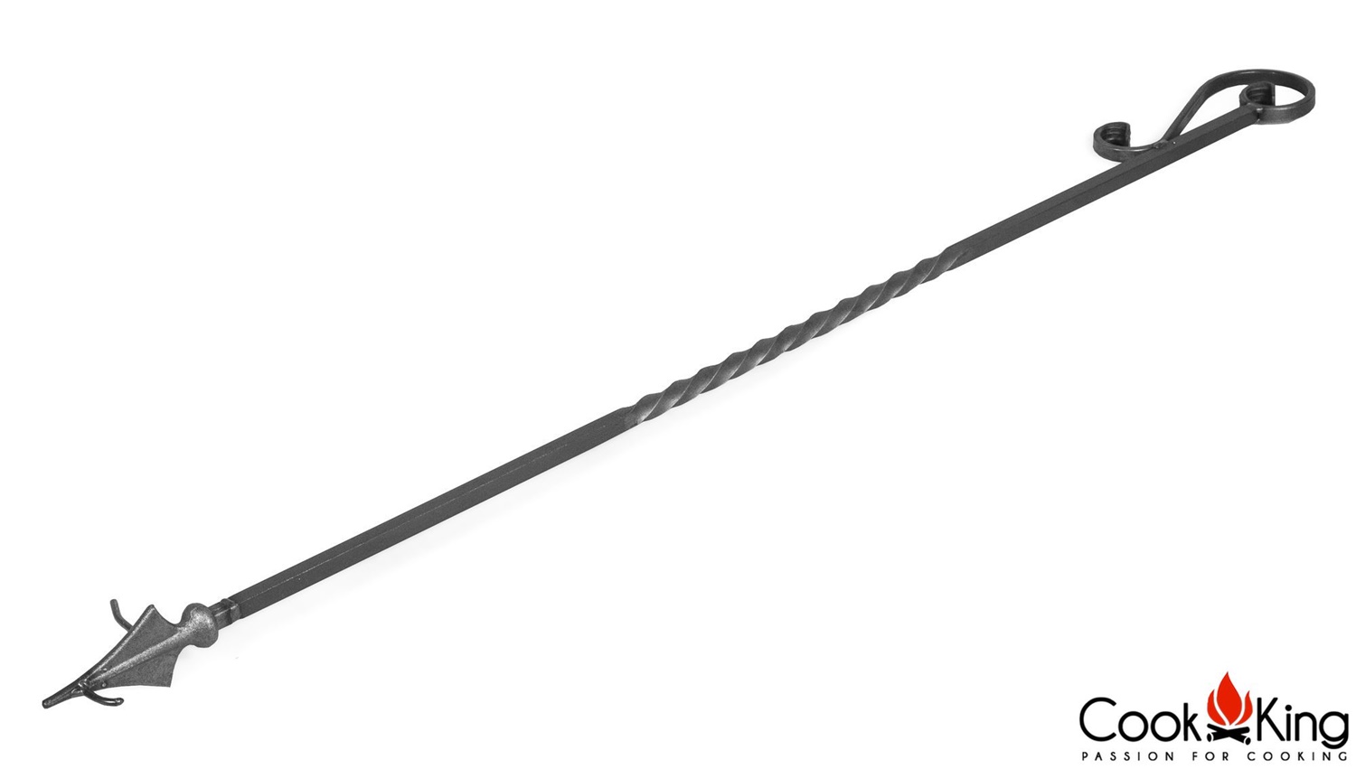 Schürhaken für Feuerschalen aus Stahl Kaminbesteck Aschekratze zum Grillen Glutkratze für den Kamin