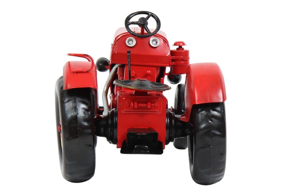 Blechtraktor Nostalgie Modellauto Oldtimer Marke Porsche Super L 319 Traktor Modell aus Blech L 28cm