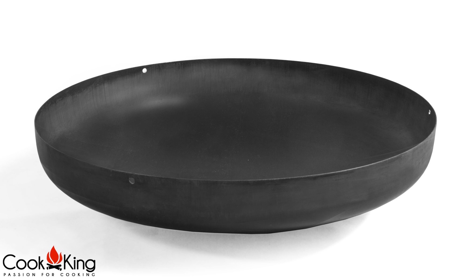 Dreibein mit Kurbel H 200 cm mit Wok Ø 60 cm aus Stahl Dreibeingestell Wok Grill Tripod Grillständer