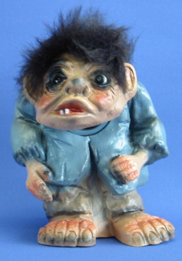 Souvenir Wackel Figur Glöckner klein H 16 cm Wackelfigur Original mit  Wackelkopf