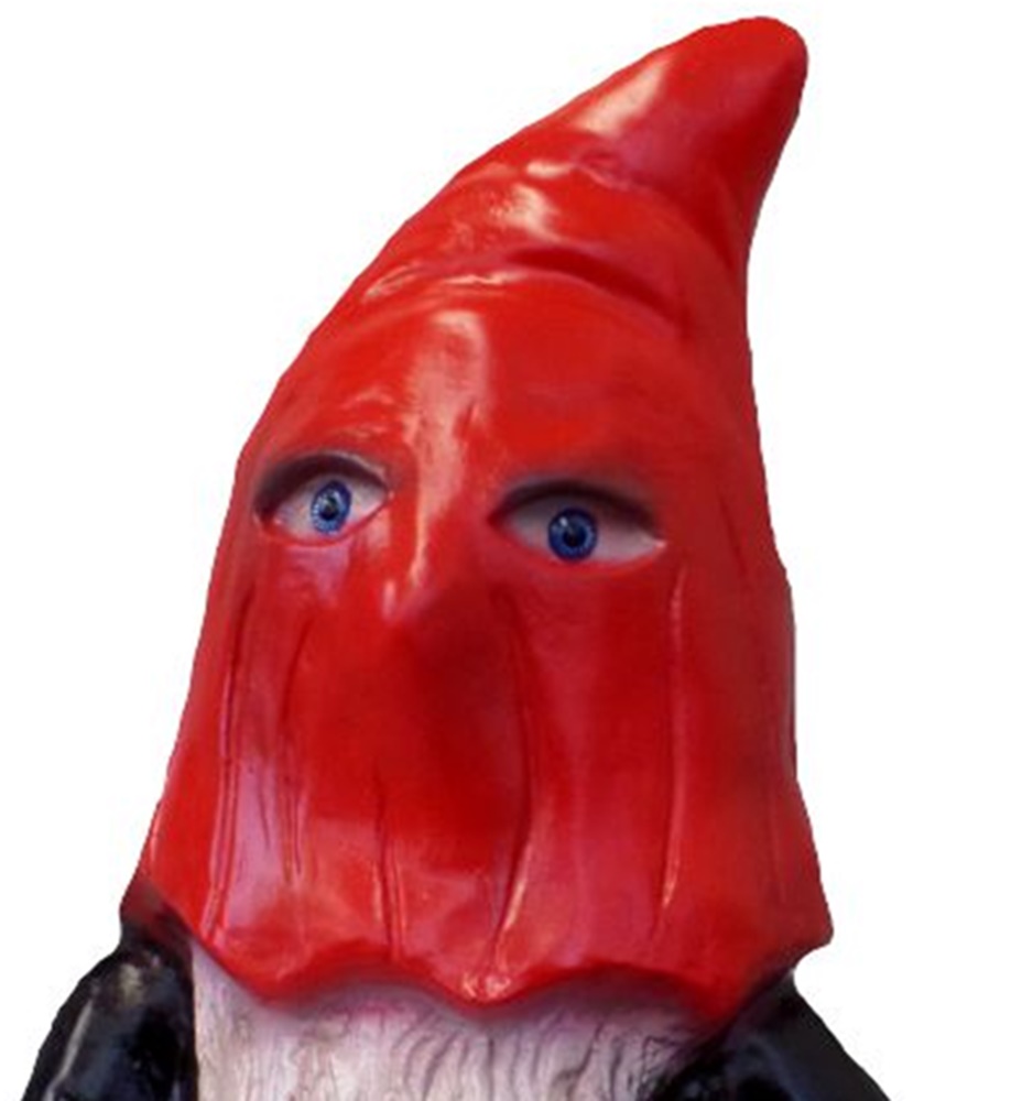 Gartenzwerg Henker Figur Zwerg stehend H 35 cm Deko Zwerg mit Axt Gartenfigur Kunststoff