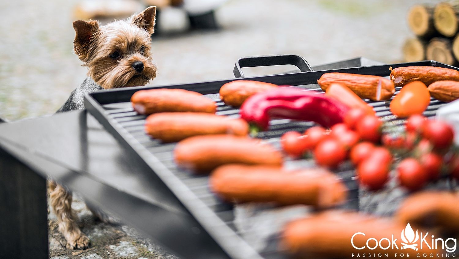 Feuerschale "Cuba" B 70 cm Feuerstelle für Garten aus Stahl Feuerkorb als Wärmequelle oder Grill