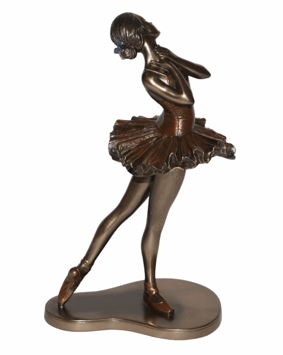 Deko Figur Body Talk Kollektion Ballerina Mädchen H 24 cm Skulptur Figur Ballett Tanz Tänzerin