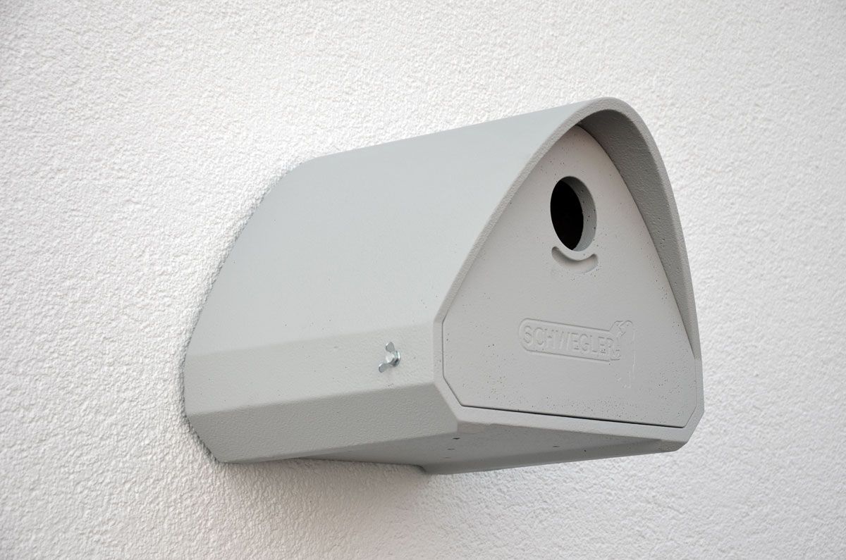 Naturschutzprodukt Dohlennisthöhle Typ 2CM Artenschutz Nisthöhle aus Holzbeton