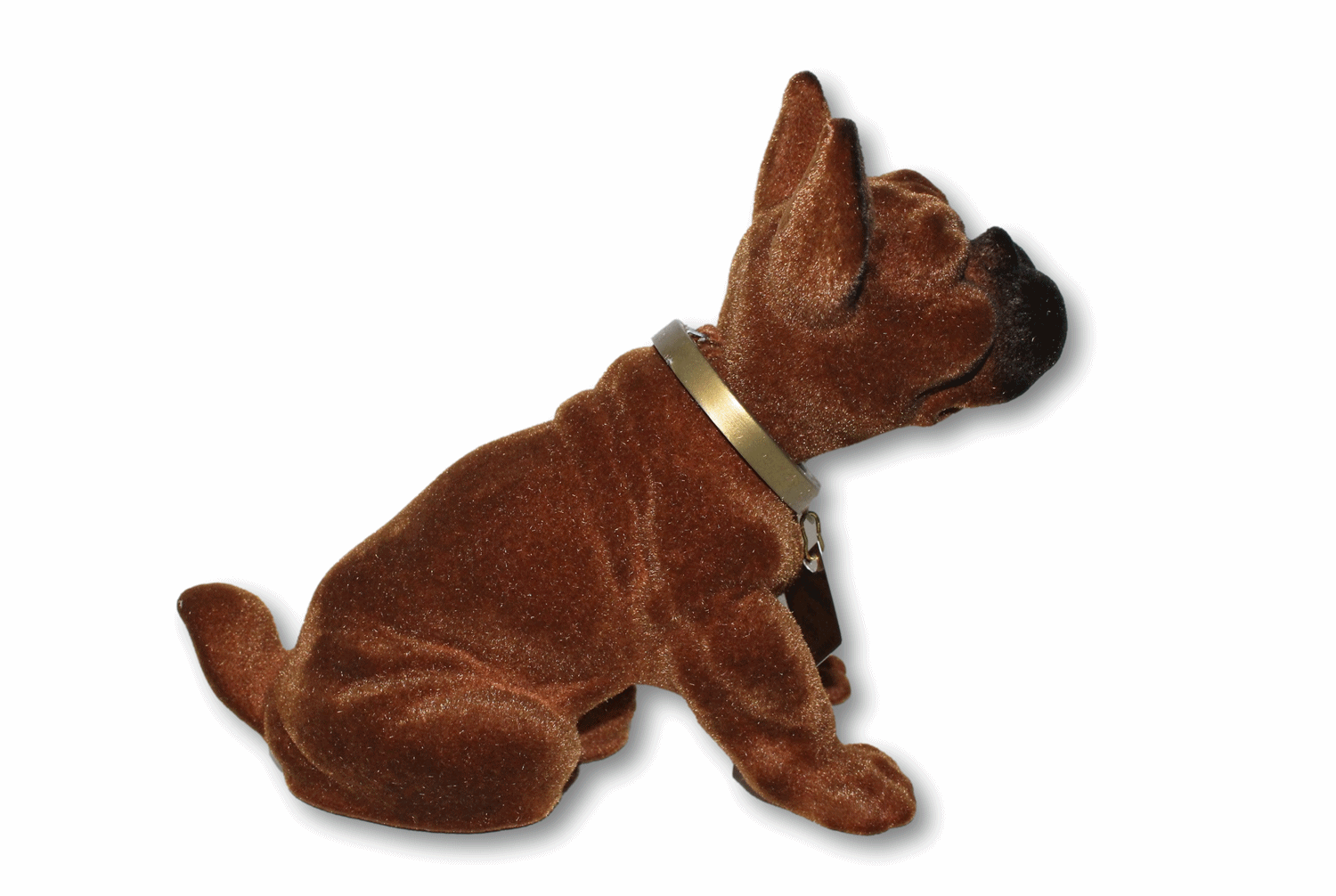 Wackel Figur Hund Boxer Wackelfigur H 14 cm klein Dekofigur mit Wackelkopf