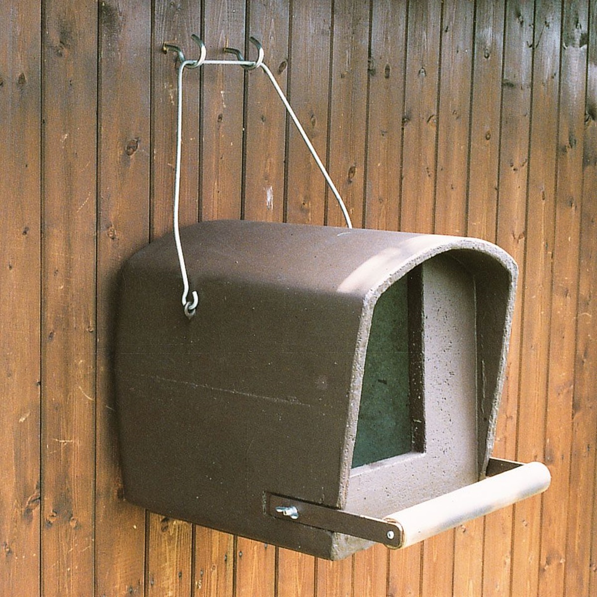 Naturschutzprodukt Turmfalkennisthöhle H 36 cm Typ 28 bewährte Nisthilfe aus Holzbeton