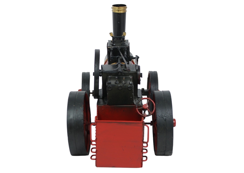 Blechmodell Nostalgie kleine Dampflokomotive L 30 cm Deko Lokomotive Retro Modelllokomotive