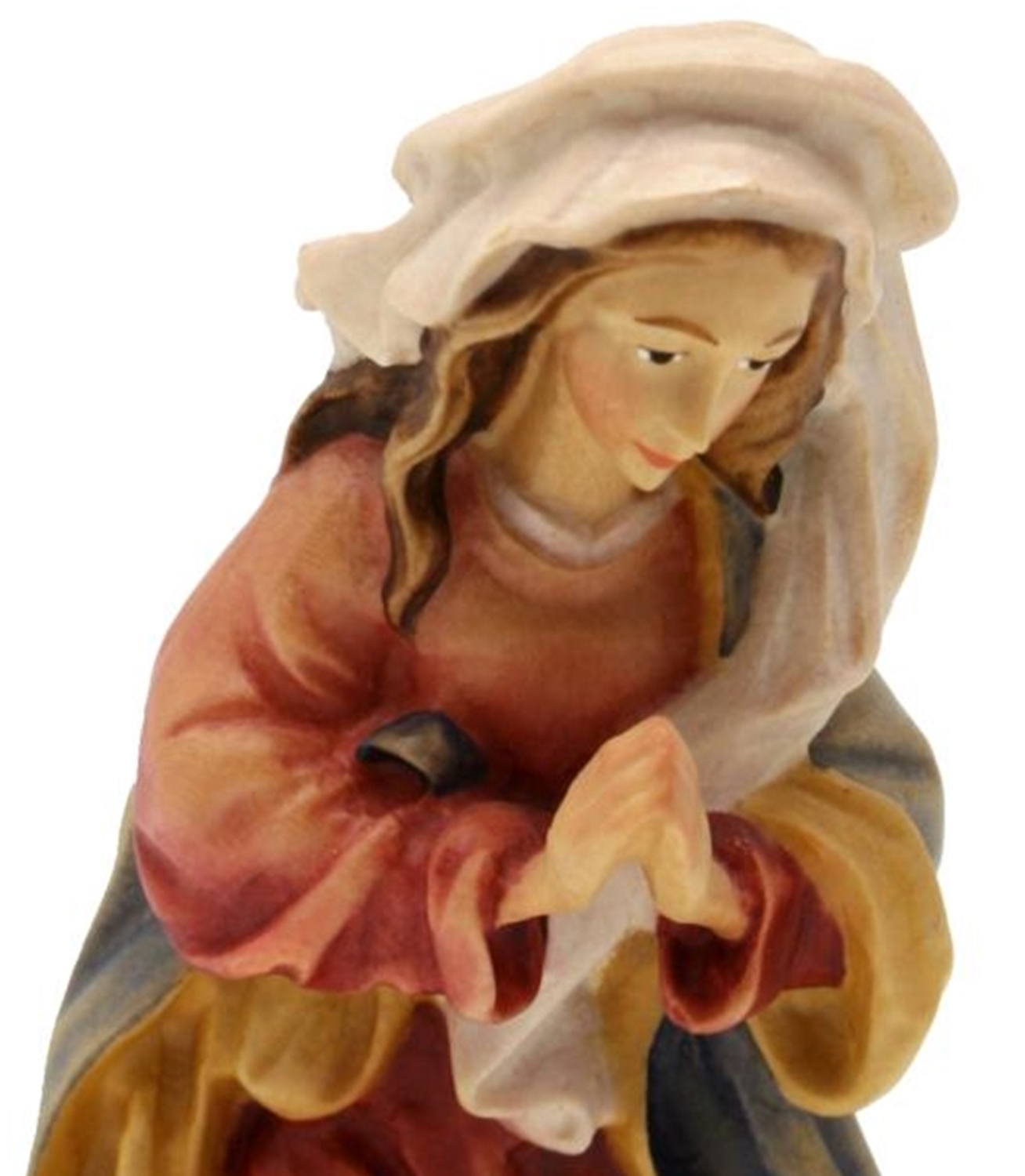 Krippenfigur Matteo Kollektion Heilige Maria Heiligenfigur als Holzfigur Holzstatue Statue