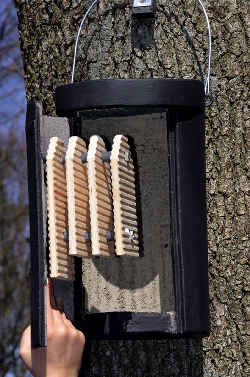 Naturschutzprodukt Fledermaus-Großraumhöhle Typ 2FS Nisthöhle für Kleinfledermäuse