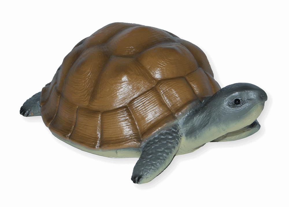 Deko Garten Figur Schildkröte aus Kunststoff H 10 cm Gartenfigur Tierfigur Teichfigur