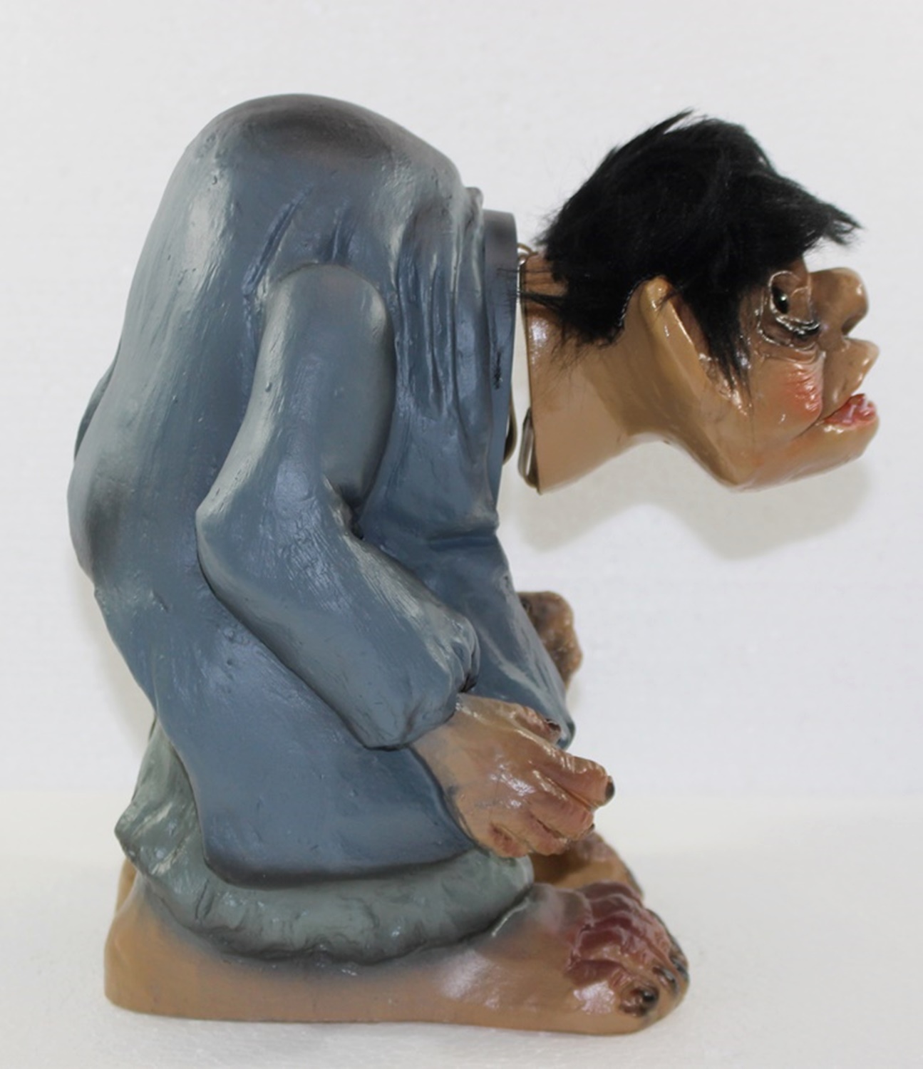 Souvenir Wackel Figur Glöckner groß H 23 cm Wackelfigur Original mit  Wackelkopf