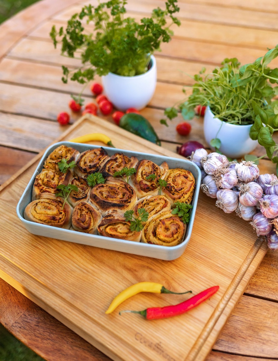 Gartenkamin "Vento" Pizza-Gartenofen H 150 cm zum Grillen Heizen mit Backfach und Kaminregal