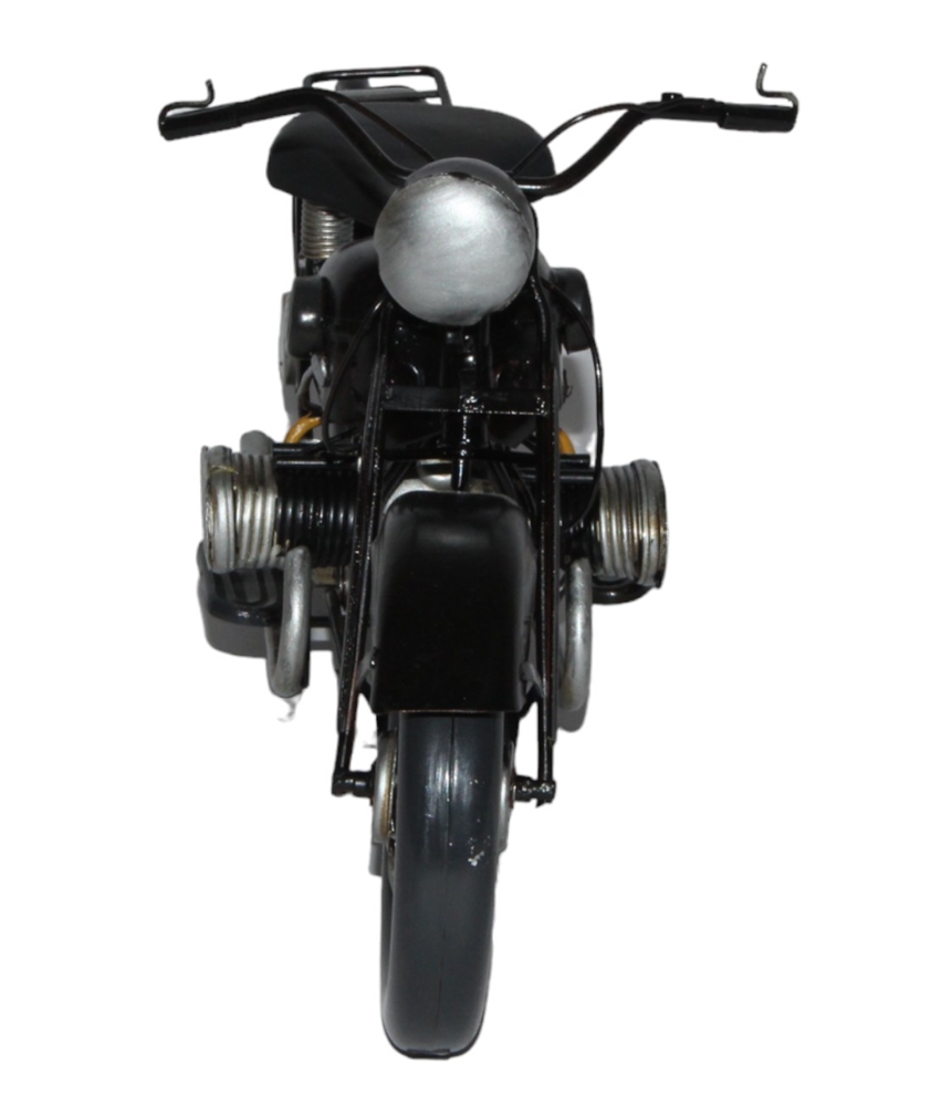 Blechmotorrad Nostalgie Modellauto Oldtimer Marke BMW R 16 Motorrad 1932 aus Blech L 29 cm