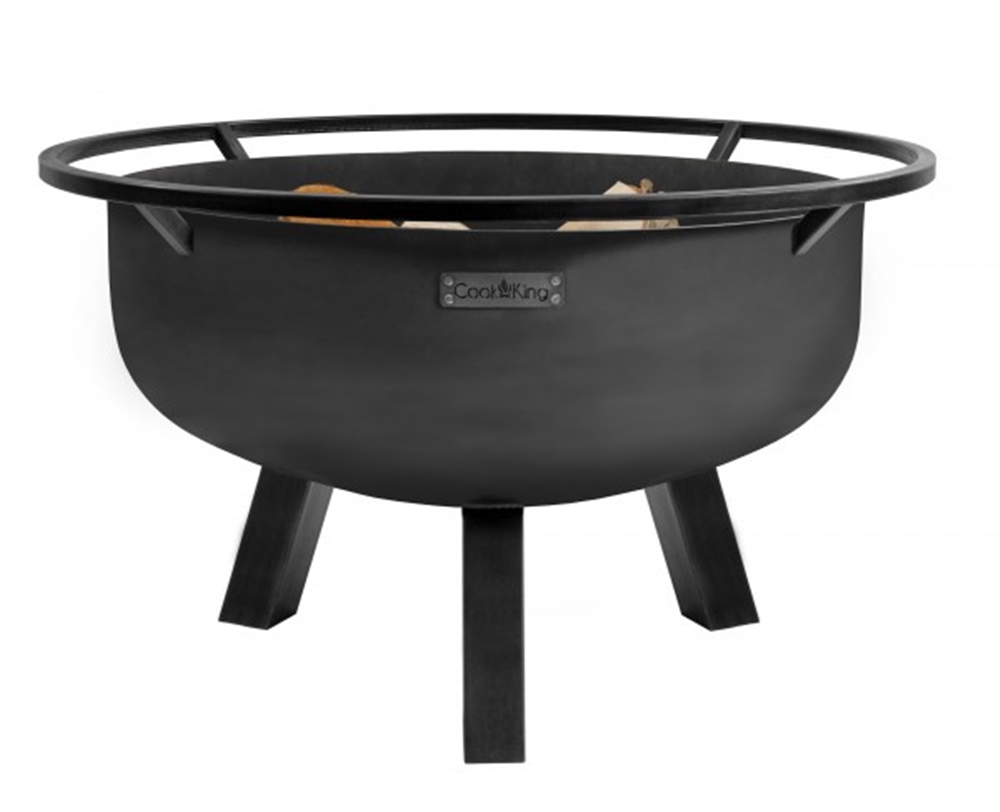 Feuerschale "Porto XXL" Ø 60 cm Feuerstelle für den Garten Grillschale aus Naturstahl