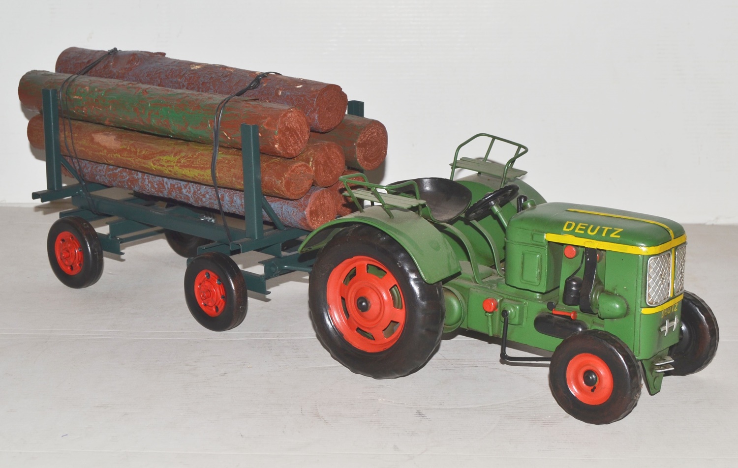 Traktor-Deutz-Oldtimer-Blechmodell-Trecker-Holzanhaenger-ni37679.37718.2