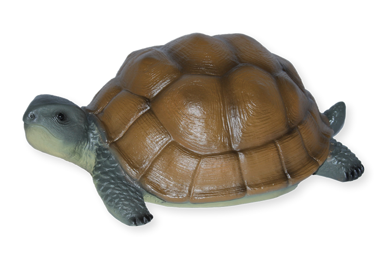 Deko Garten Figur Schildkröte aus Kunststoff H 10 cm Gartenfigur Tierfigur Teichfigur