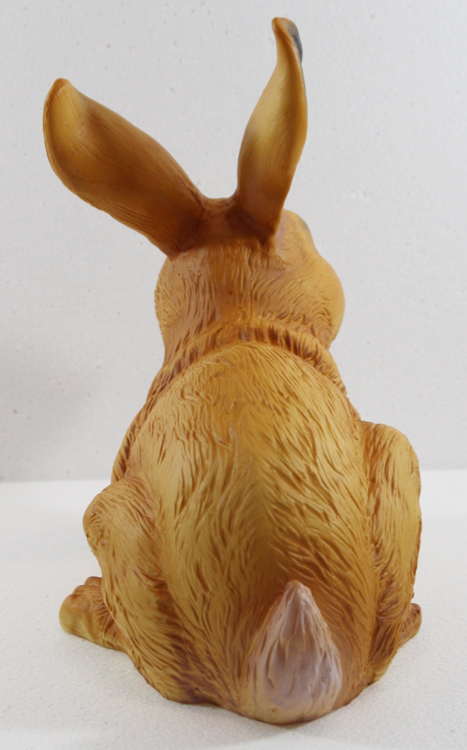 Deko Garten Figur Dekofigur Gartenfigur Tierfigur Hase sitzend aus Kunststoff Höhe 25 cm