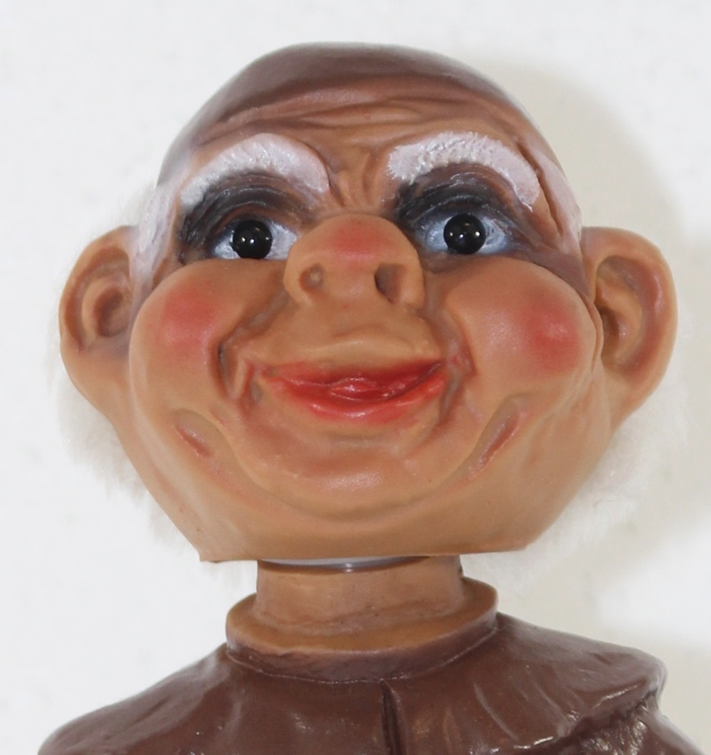 Souvenir Wackel Figur Mönch groß H 24 cm Wackelfigur Original mit Wackelkopf