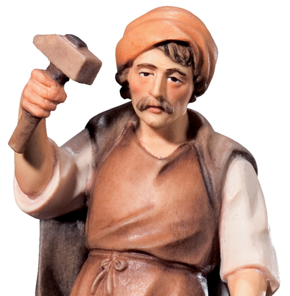 Krippenfigur Raffaello Kollektion Hirte Holzfigur Holzstatue Statue aus Ahornholz