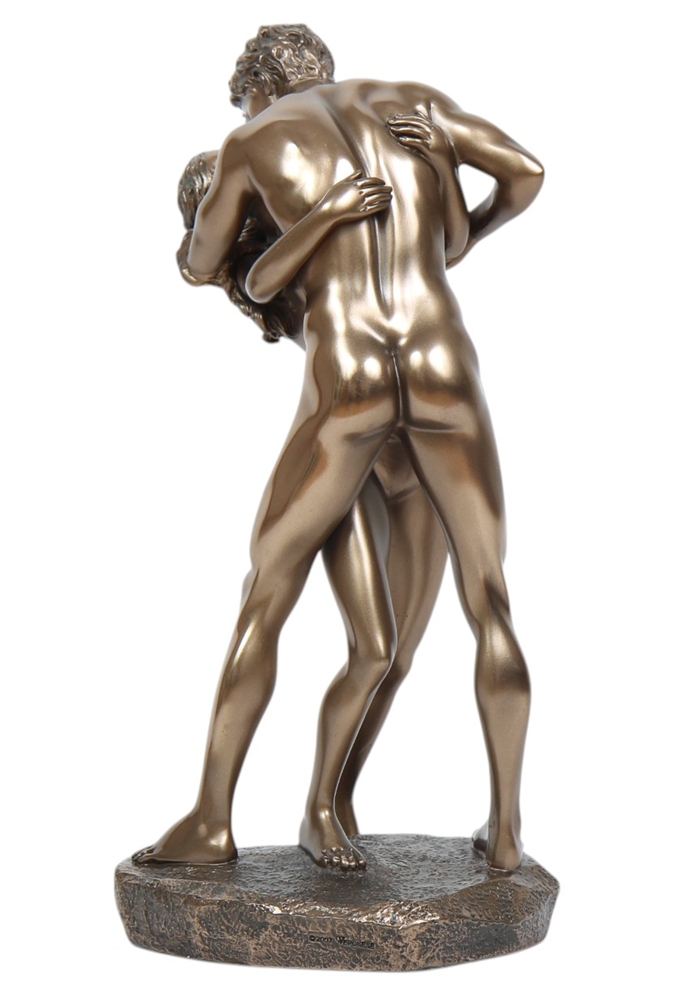 Deko Figur Body Talk Kollektion Lovers Paar Die Liebenden in Umarmung H 29 cm Skulptur Figur