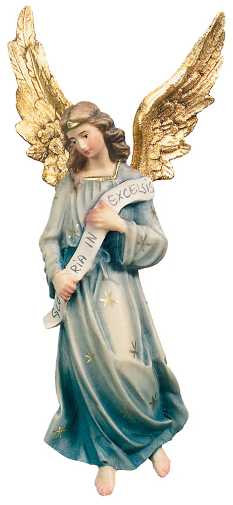 Krippenfigur Raffaello Kollektion Gloria Engel Holzfigur Holzstatue Statue aus Ahornholz