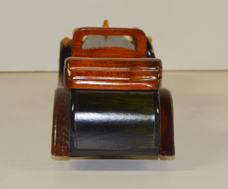 Holzauto Nostalgie Modellauto Oldtimer L 30 cm Nostalgisches Modellwagen aus Holz