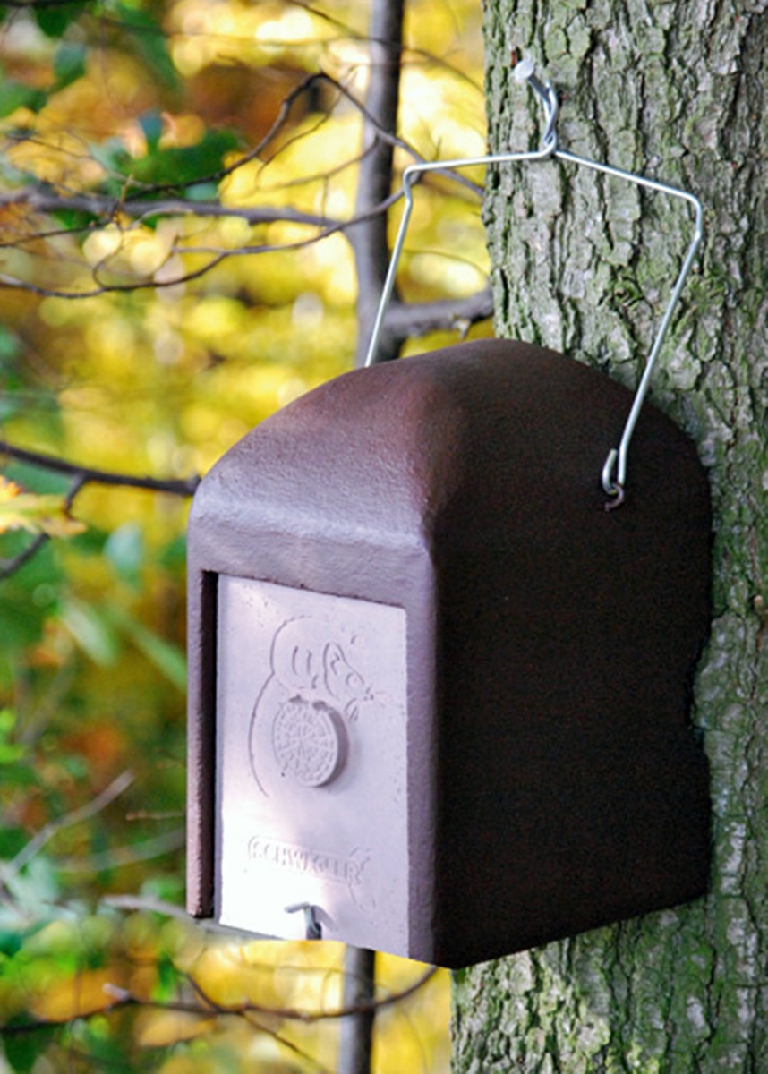 Naturschutzprodukt Schläferkobel Typ 1KS räubersicher Einschlupfloch 40 mm