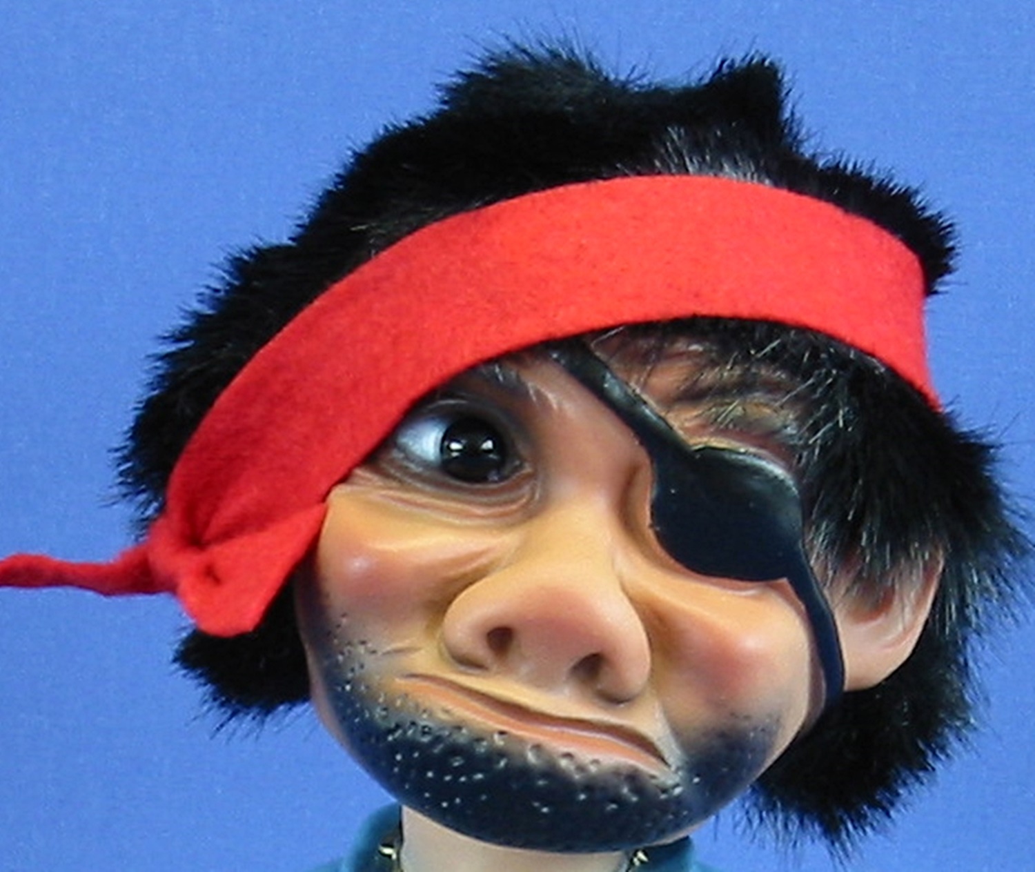 Souvenir Wackel Figur Pirat groß H 22 cm Wackelfigur Original mit Wackelkopf