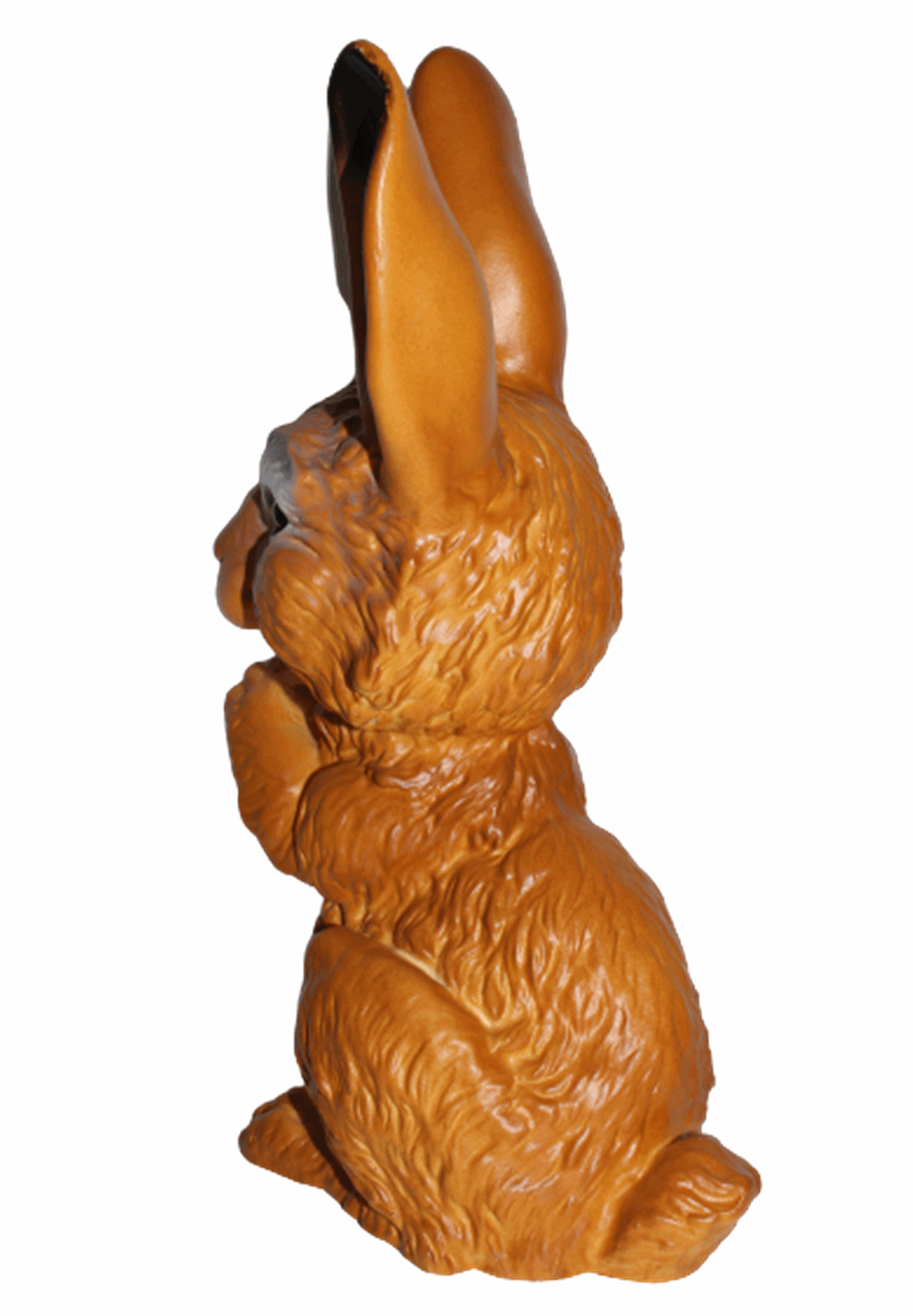 Deko Garten Figur Dekofigur Gartenfigur Tierfigur Hase aufwartend aus Kunststoff Höhe 30 cm