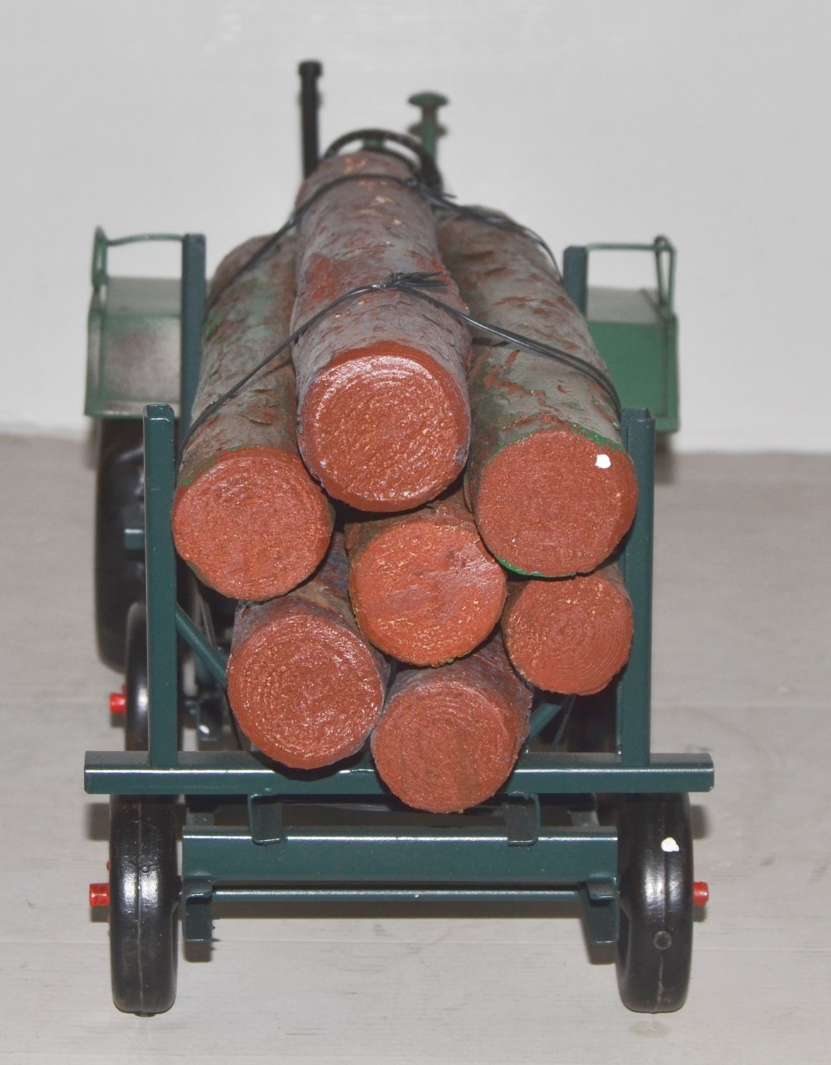 Traktor-Steyr-Oldtimer-Blechmodell-Trecker-Holzanhaenger-ini37416.37718.4