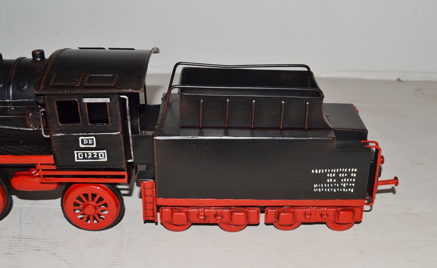 Blechmodell Nostalgie deutsches Modell Dampflok Oldtimer Dampflokomotive Typ DB 001 Länge 62 cm
