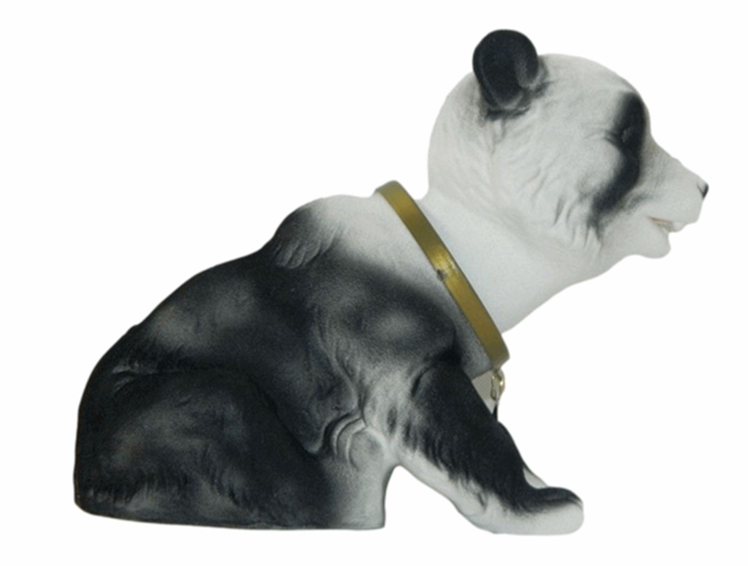 Wackel Figur Pandabär groß Wackelfigur H 19 cm sitzend Dekofigur mit Wackelkopf