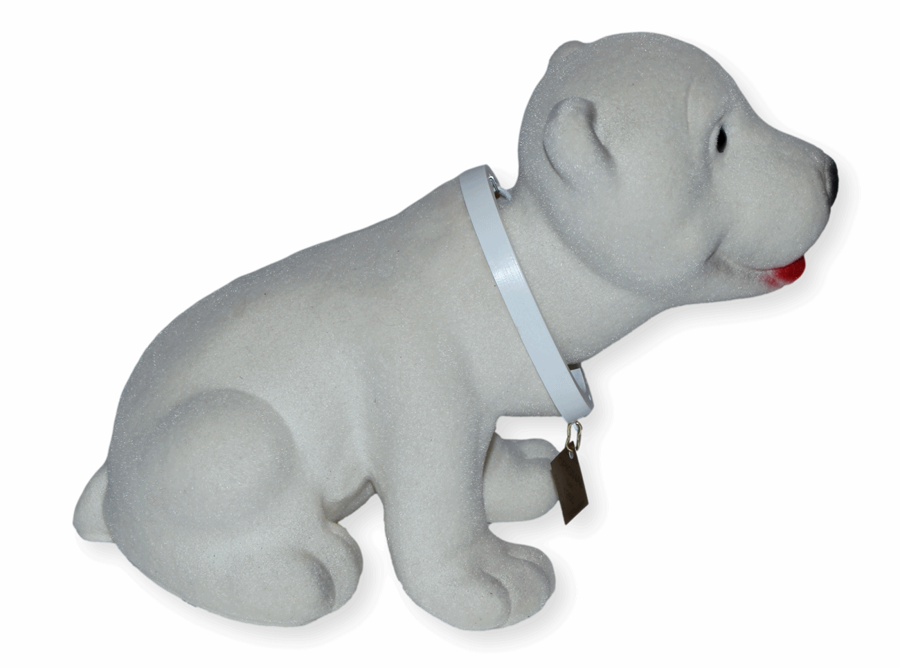 Wackel Figur junger Eisbär Wackelfigur H 17 cm Dekofigur mit Wackelkopf Bobble Head Tierfigur