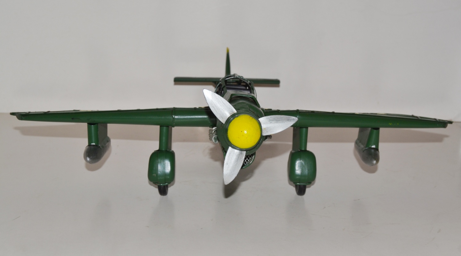 Blechflugzeug Nostalgie Modellflugzeug Oldtimer Marke Junkers Ju 87 Stuka Flugzeug aus Blech L 50 cm