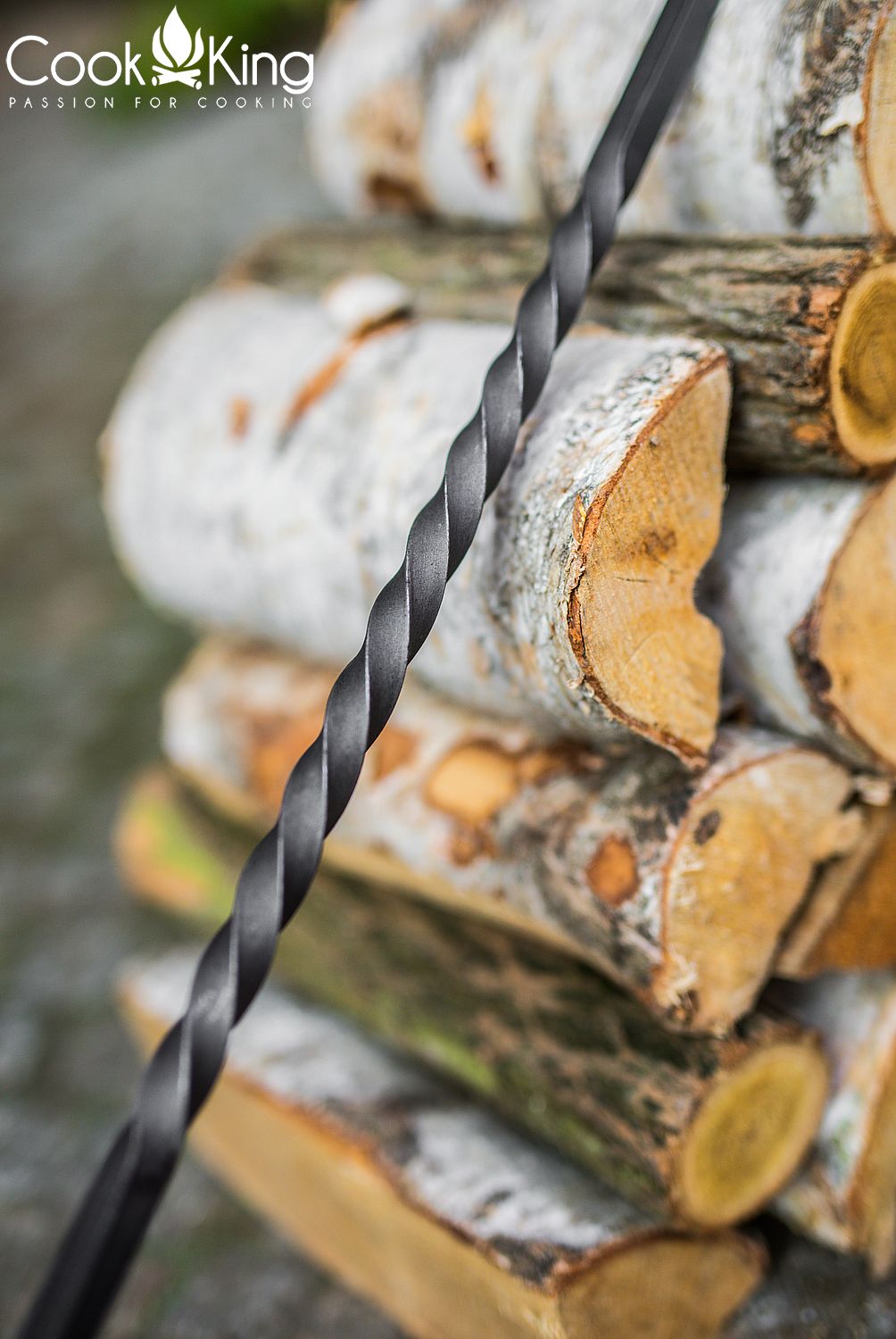 Schürhaken für Feuerschalen aus Stahl Kaminbesteck Aschekratze zum Grillen Glutkratze für den Kamin