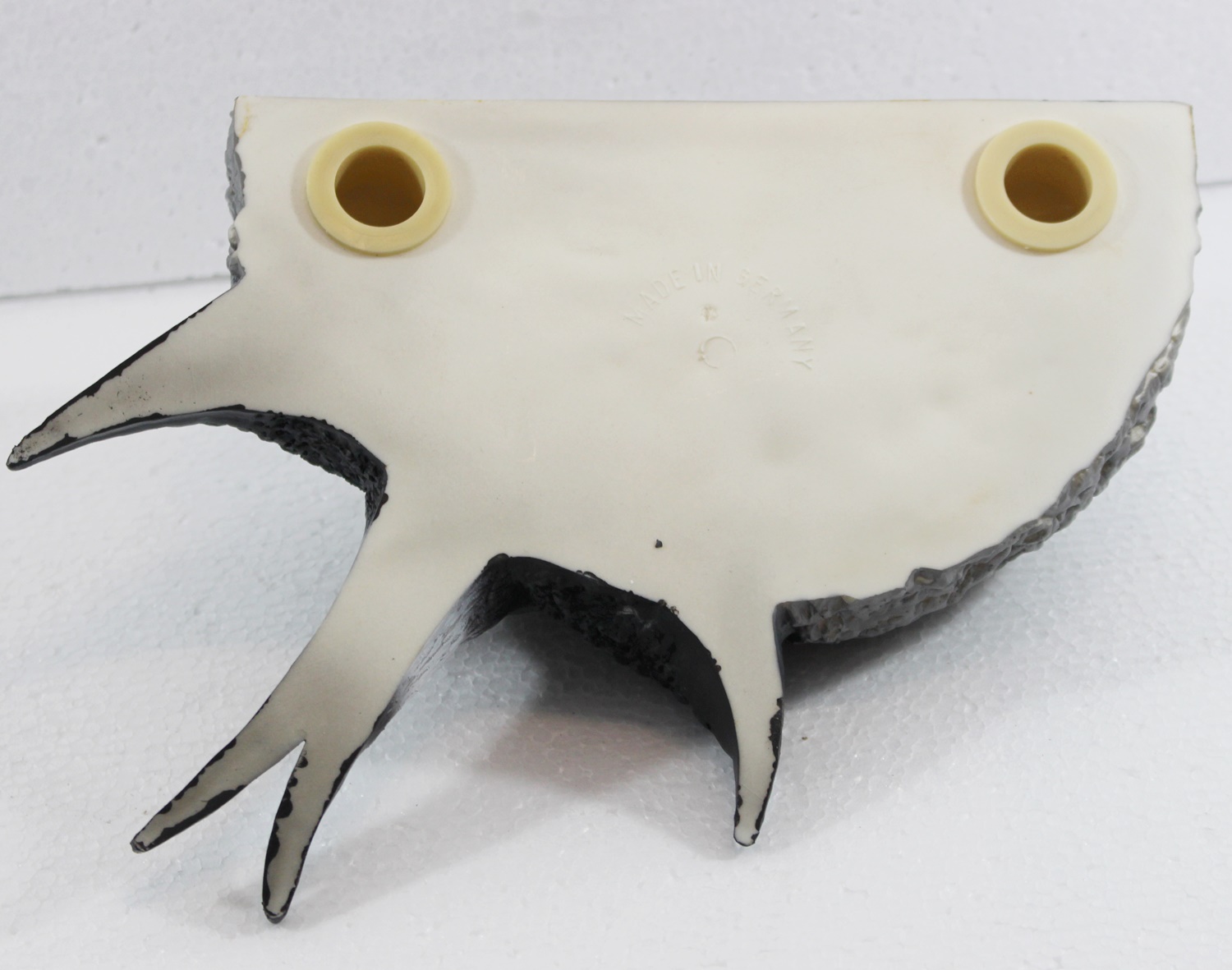 Deko Garten Figur Dekofigur Gartenfigur Vogelfigur Schwalbennest zum Anhängen aus Kunststoff H 18 cm