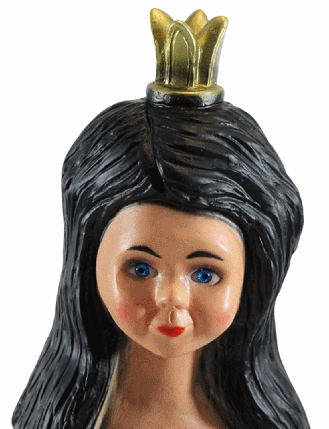 Deko Figur Schneewittchen Gartenfigur stehend Märchenfigur H 55 cm