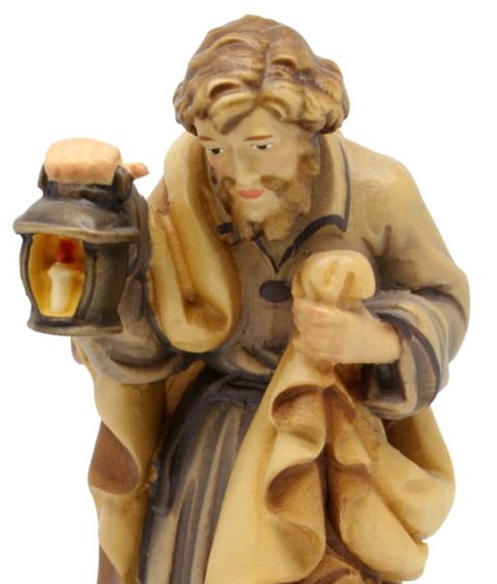 Krippenfigur Matteo Kollektion Heiliger Josef Heiligenfigur als Holzfigur Holzstatue Statue